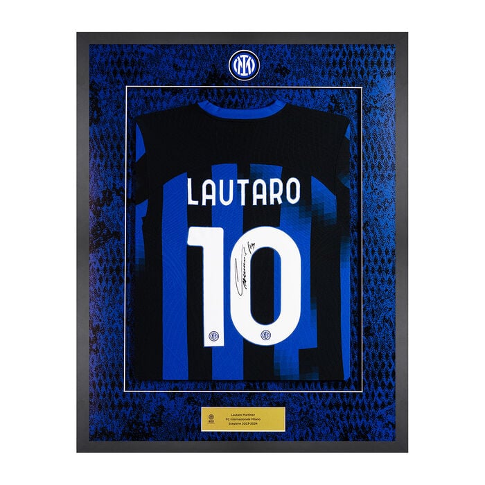 Image IM SIGNED HOME MATCH JERSEY 2023/24, LAUTARO