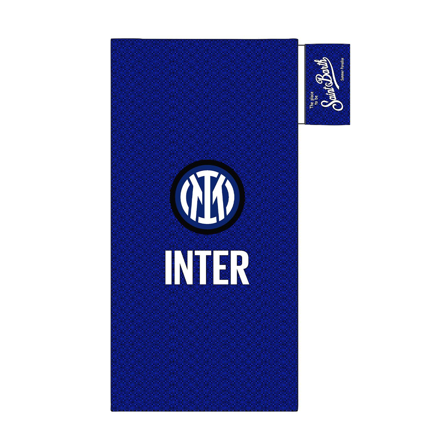 IM INTER X MC2 SAINT BARTHネラッズーロ柄ビーチタオル