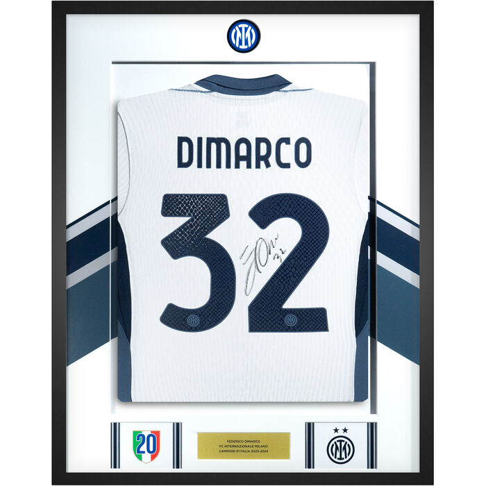 Image IM AWAY MATCH JERSEY 2 STARS 2024/25 SIGNED BY DIMARCO
