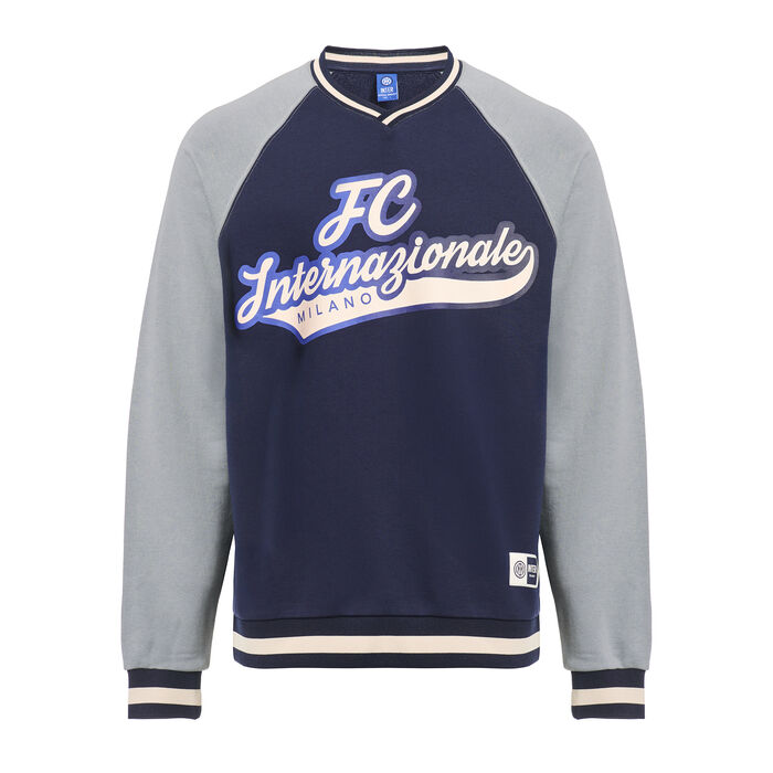 Image IM FELPA GIROCOLLO OVER FC INTERNAZIONALE MILANO