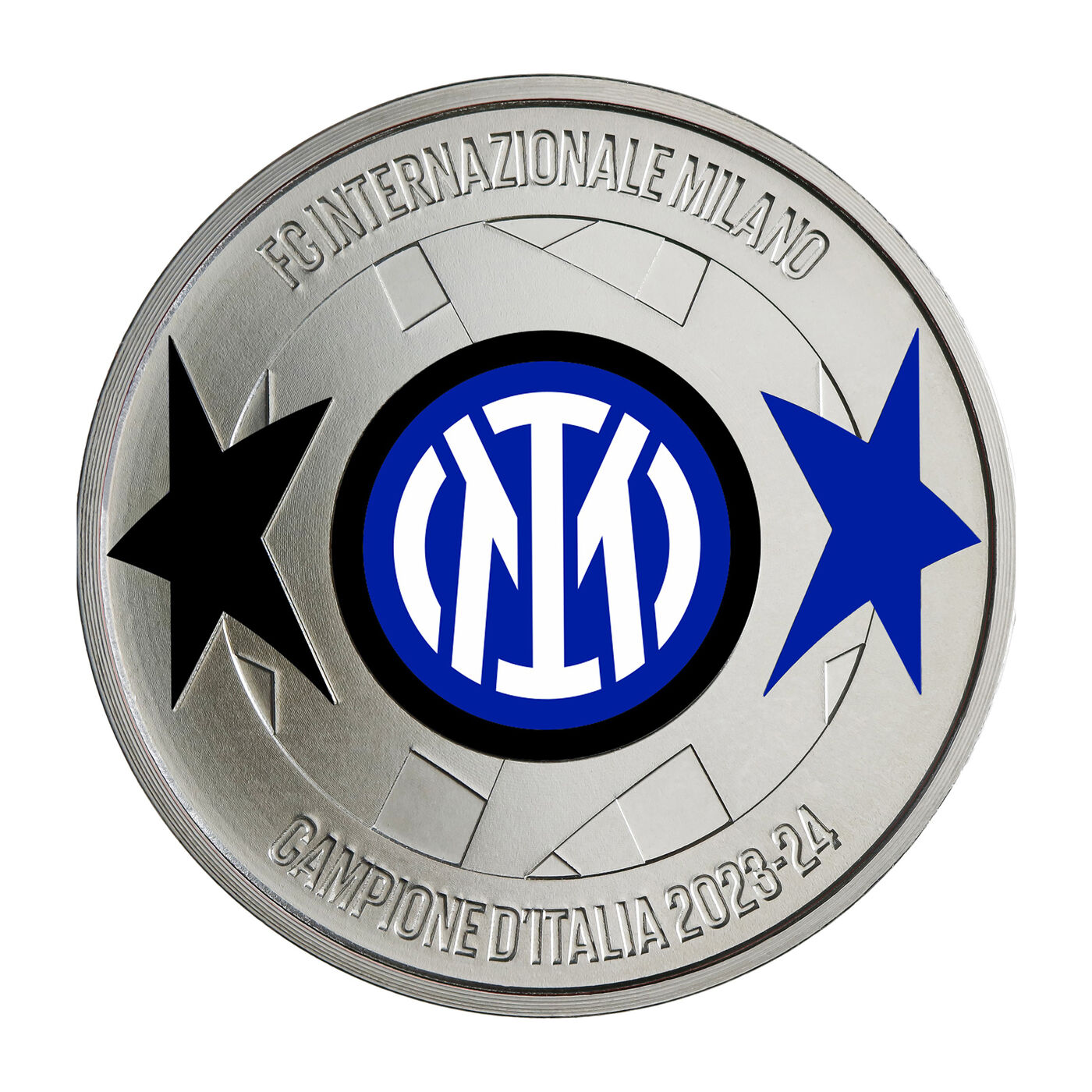 Image IM CAMPIONI D'ITALIA 2023/24 OFFICIAL MEDAL IN SILVER