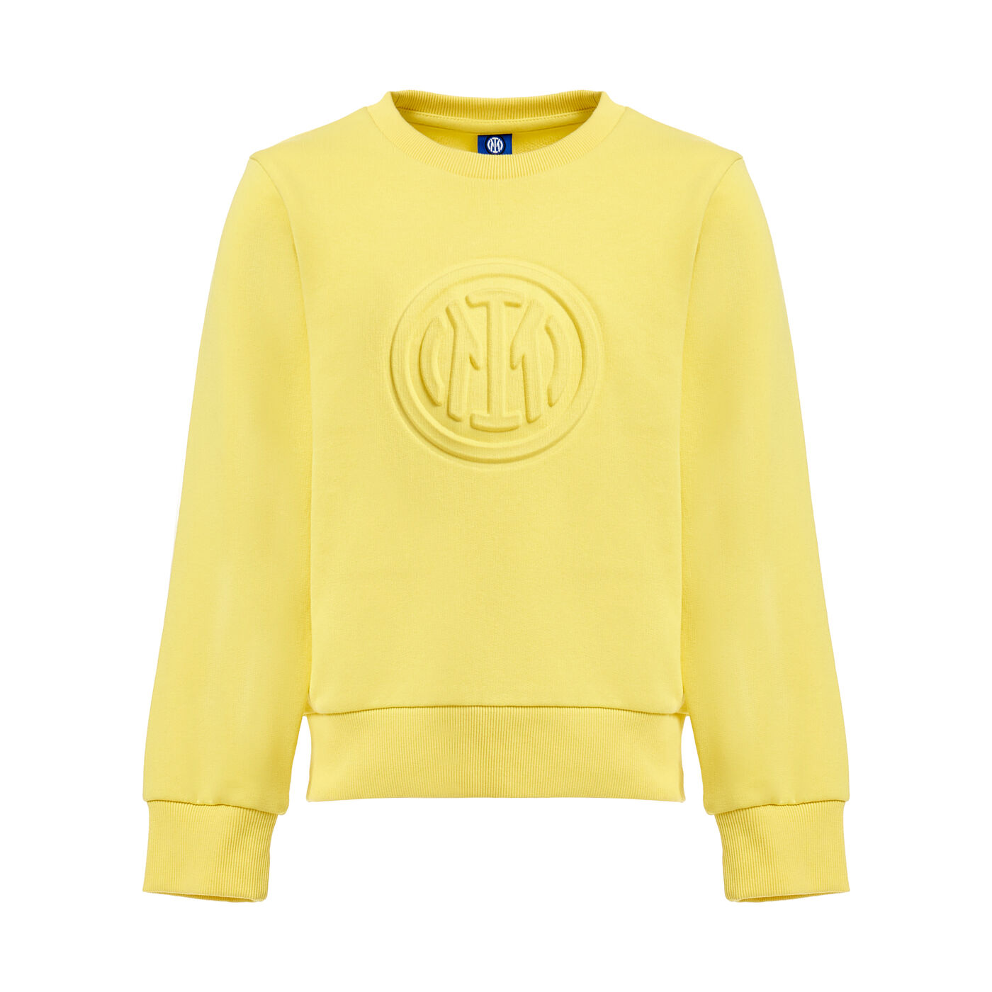 Image IM CREWNECK SWEATSHIRT EMBOSSED CREST KIDS