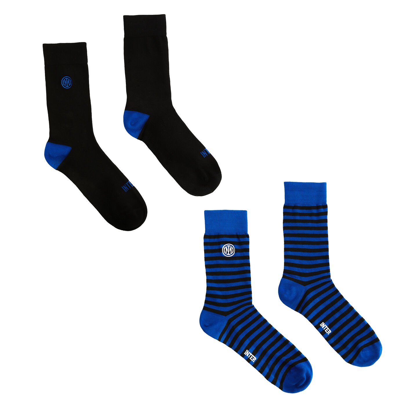 Image IM LOT 2 PAIRES DE CHAUSSETTES NERAZZURRI