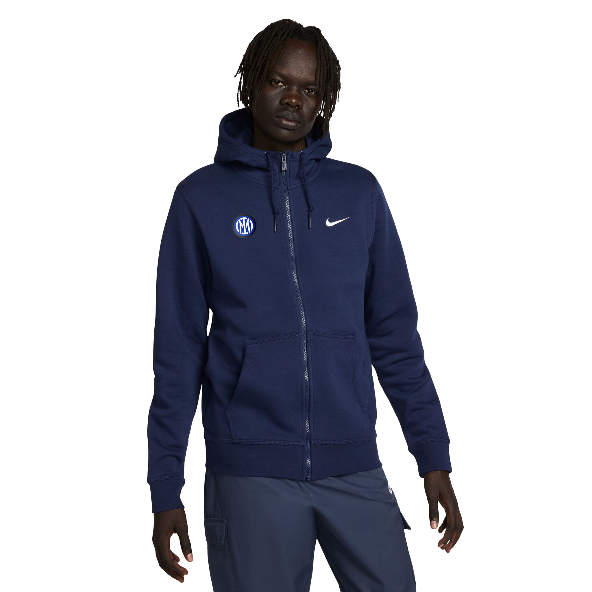 Felpa nike con zip shop