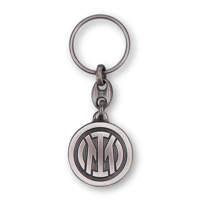 Image IM ANTIQUE-EFFECT SILVER-PLATED KEYRING
