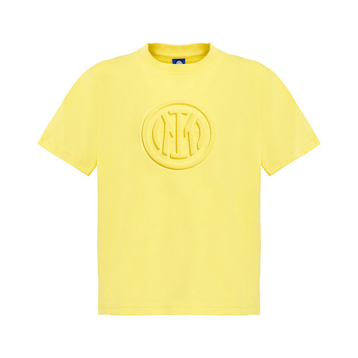 Image IM T-SHIRT EMBOSSED CREST ENFANT