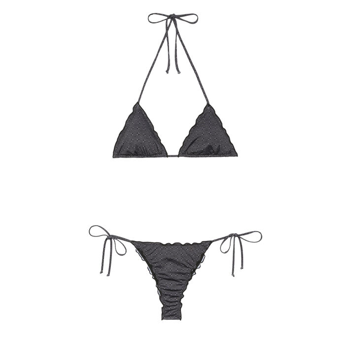 Image IM INTER X MC2 SAINT BARTH WOMEN'S LOGO PATTERN BIKINI