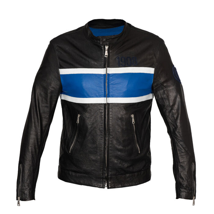 Image IM JACKET IN GENUINE GIBARO LEATHER