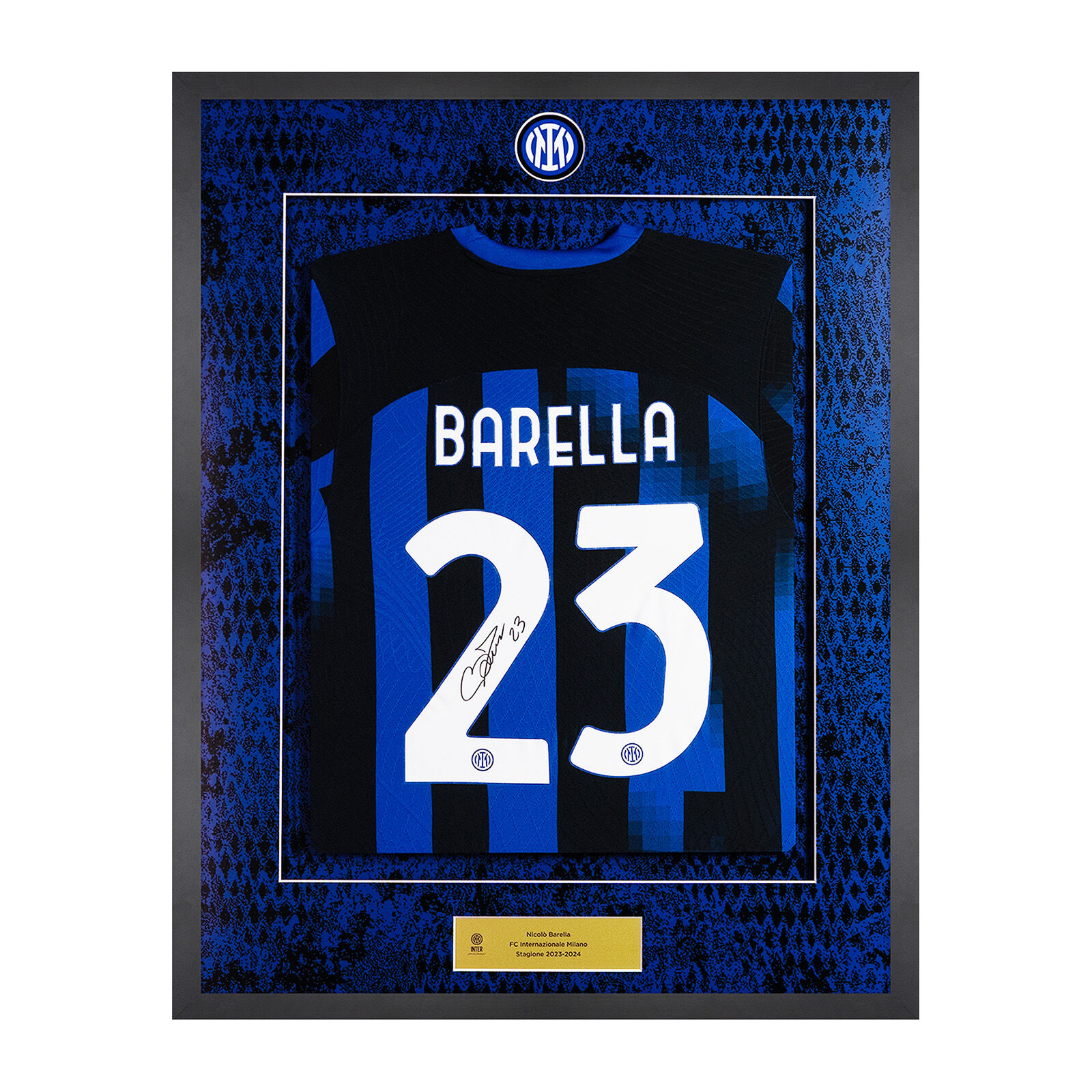 Maglia autografata sales inter