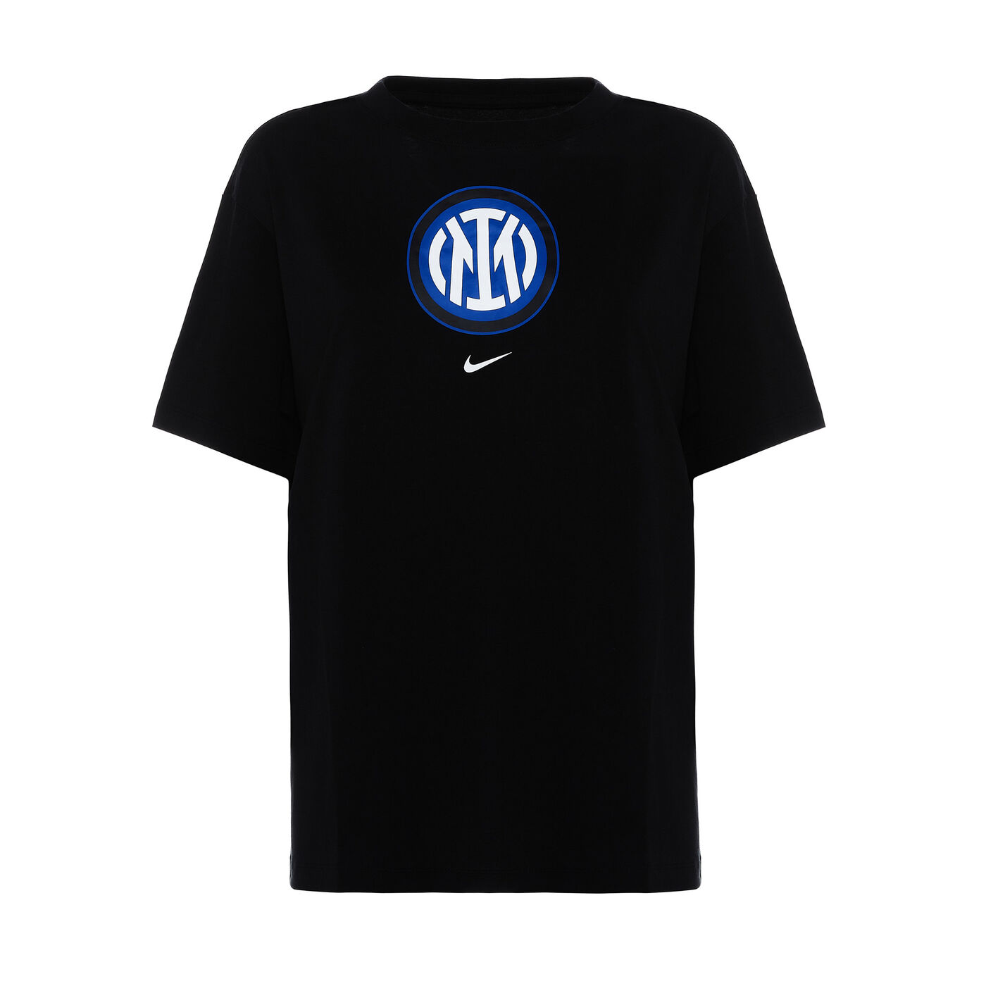 Image IM NIKE CAMISETA MUJER LOGOTIPO ESCUDO NEGRO