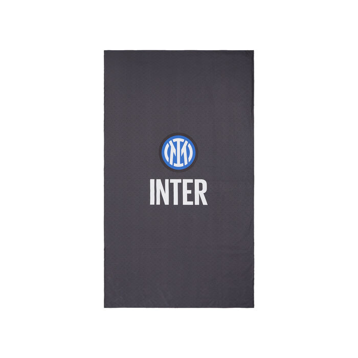 Image IM INTER X MC2 SAINT BARTH LOGO PATTERN BEACH TOWEL