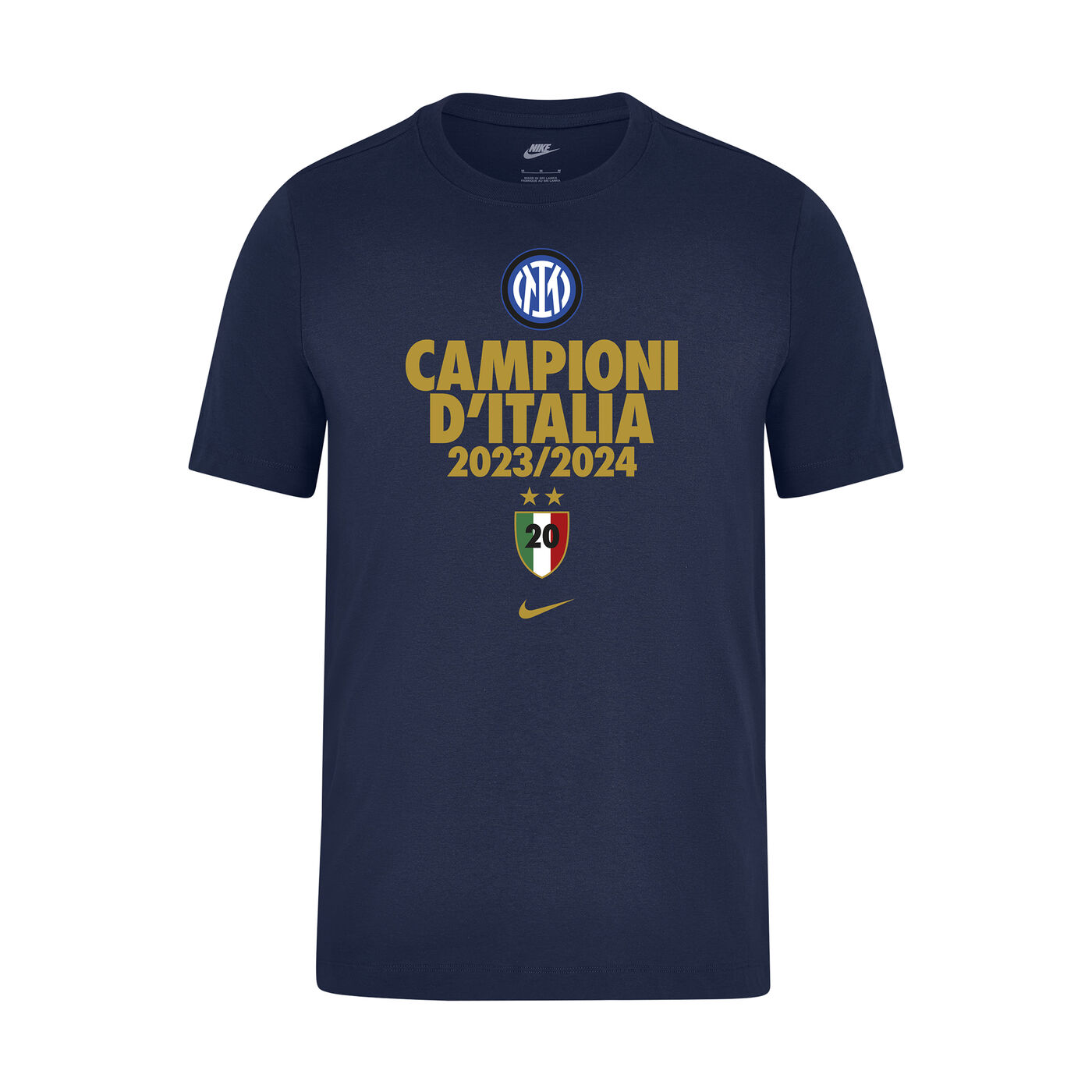 Image IM CAMPIONI D'ITALIA 2023/24 COMMEMORATIVE NIKE T-SHIRT
