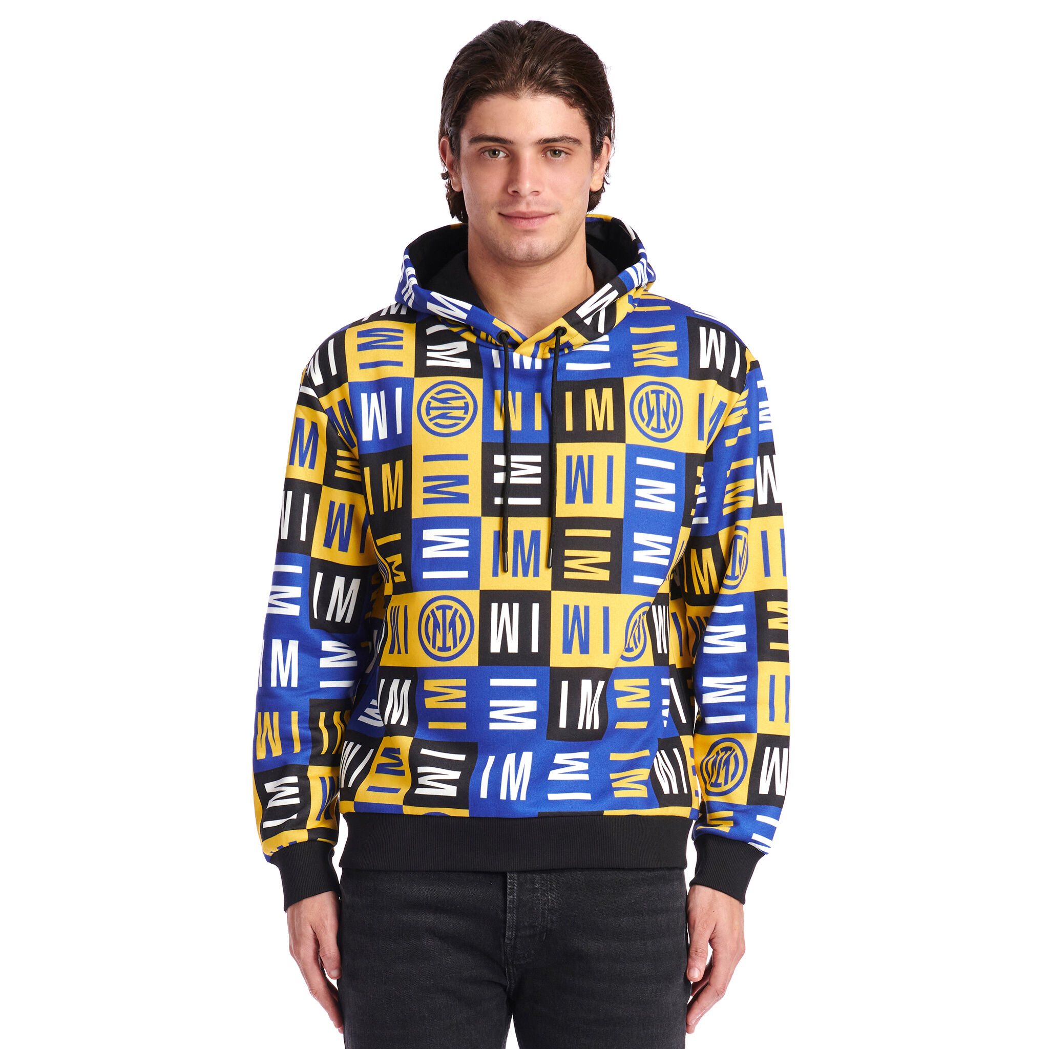 Sweat a capuche color block 2025