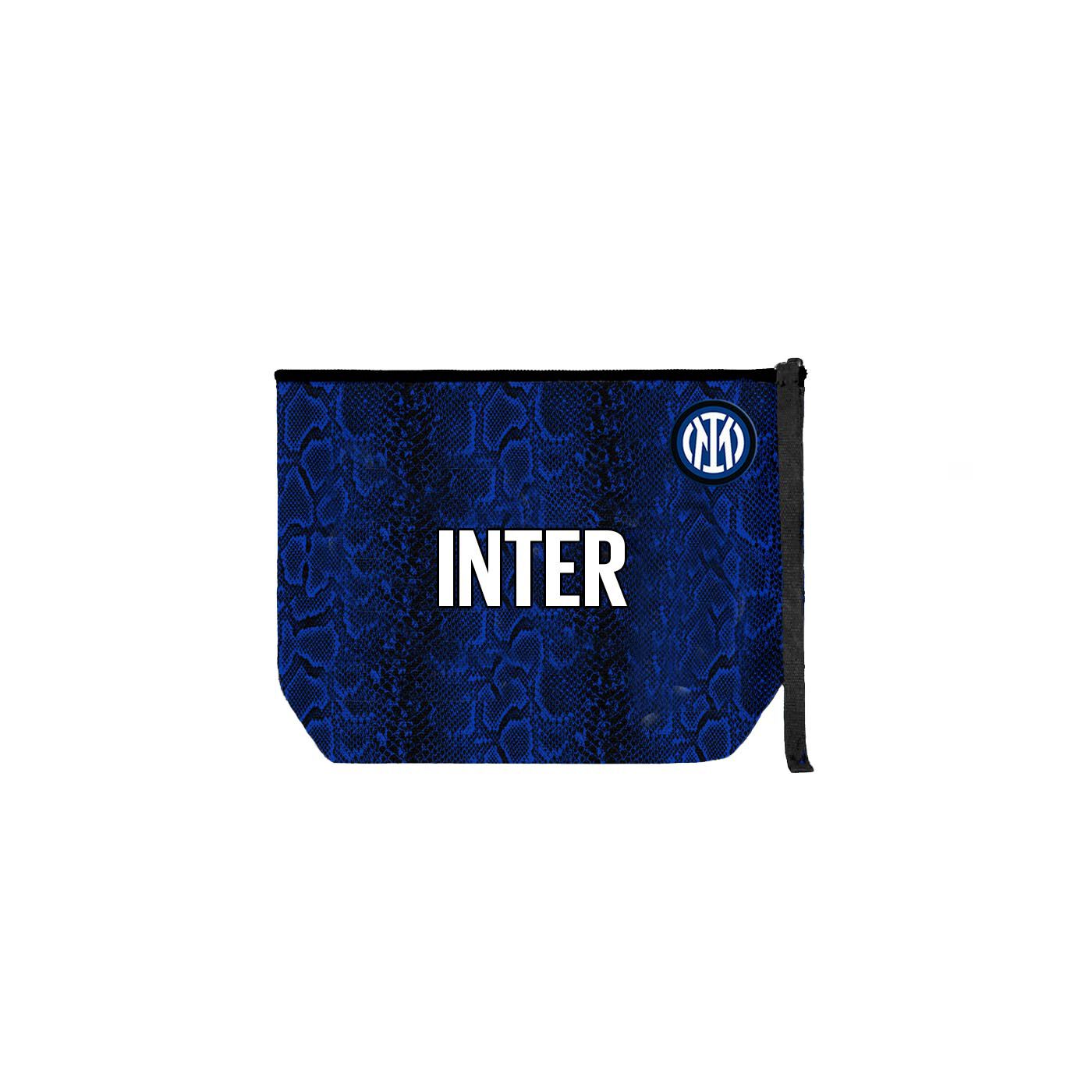 Inter X Mc2 Saint Barth Pochette Mare Pattern Biscione Inter Online Store