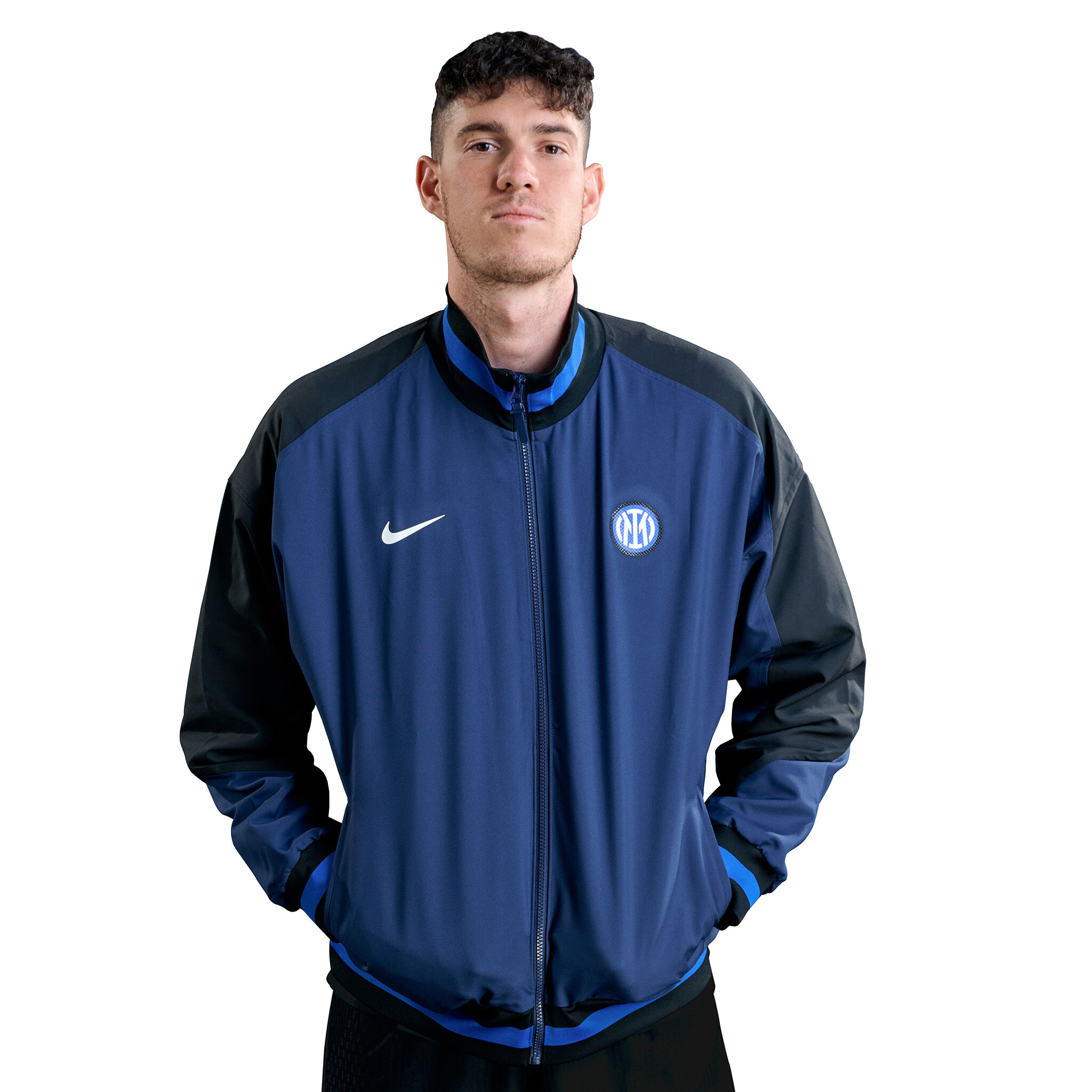 IM NIKE 男性用プレマッチアンセムジャケット | インテル IM NIKE 男性用プレマッチアンセムジャケット | インテル