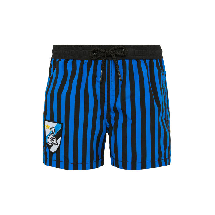 Image IM INTER X MC2 SAINT BARTH KIDS' BISCIONE PATTERN TRUNKS