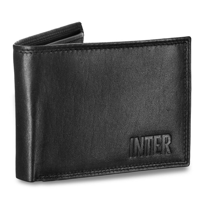 Image IM LOGO AND LETTERING LEATHER WALLET