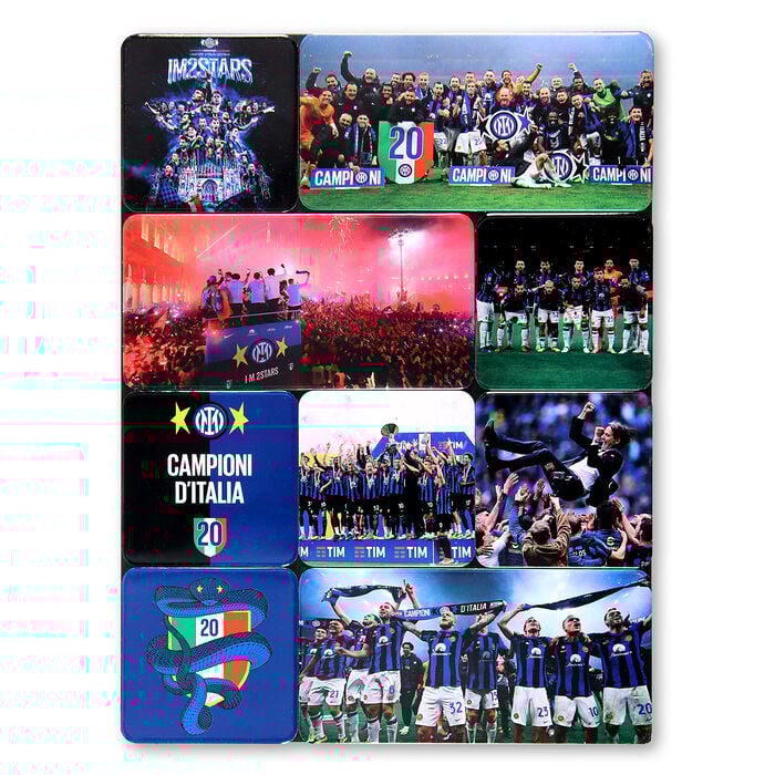 Image IM CAMPIONI D'ITALIA 2023/24 MAGNET SET