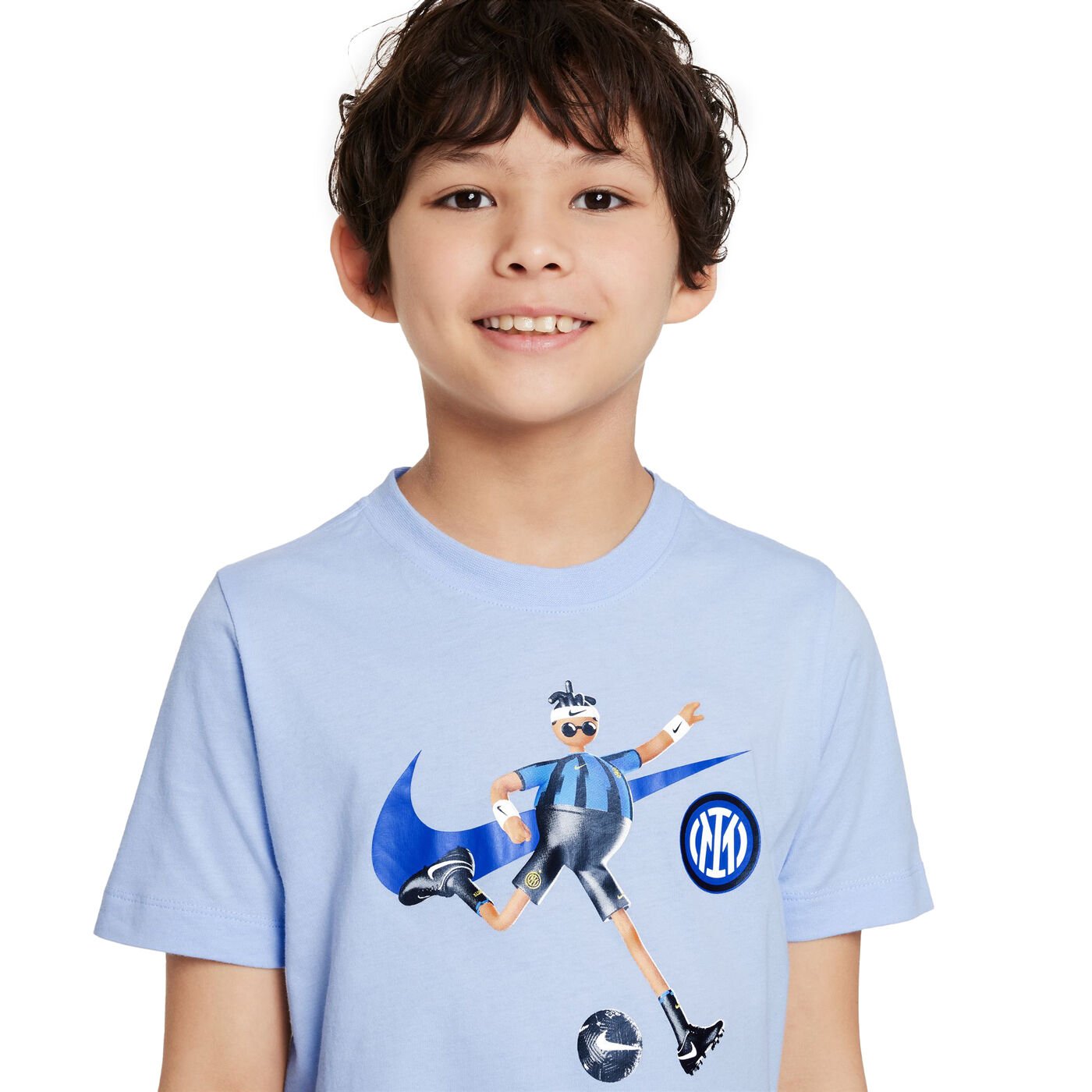 T shirt nike bambino blu cheap