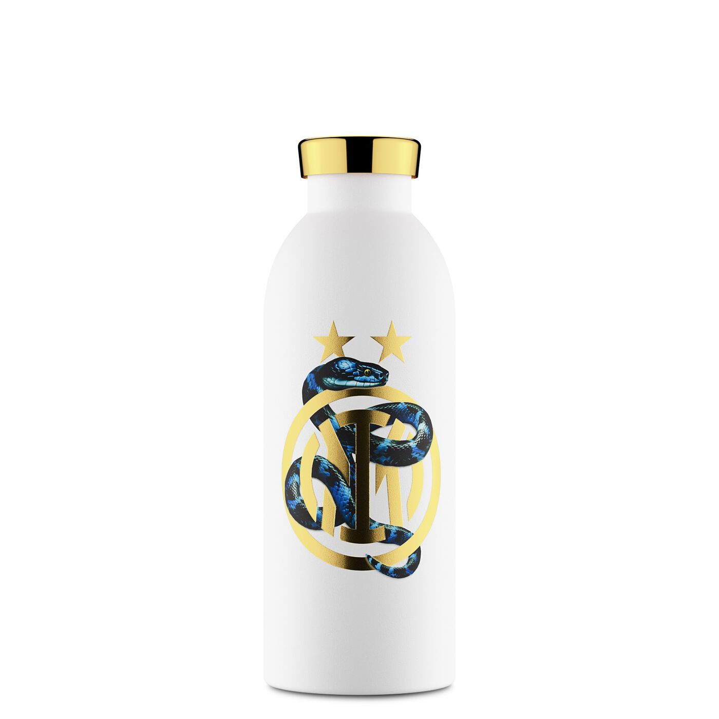 Image IM INTER X 24BOTTLES CLIMA BOTTLE SECOND STAR WHITE
