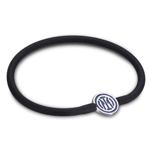 IM BRACCIALE CON PIASTRINA LOGO