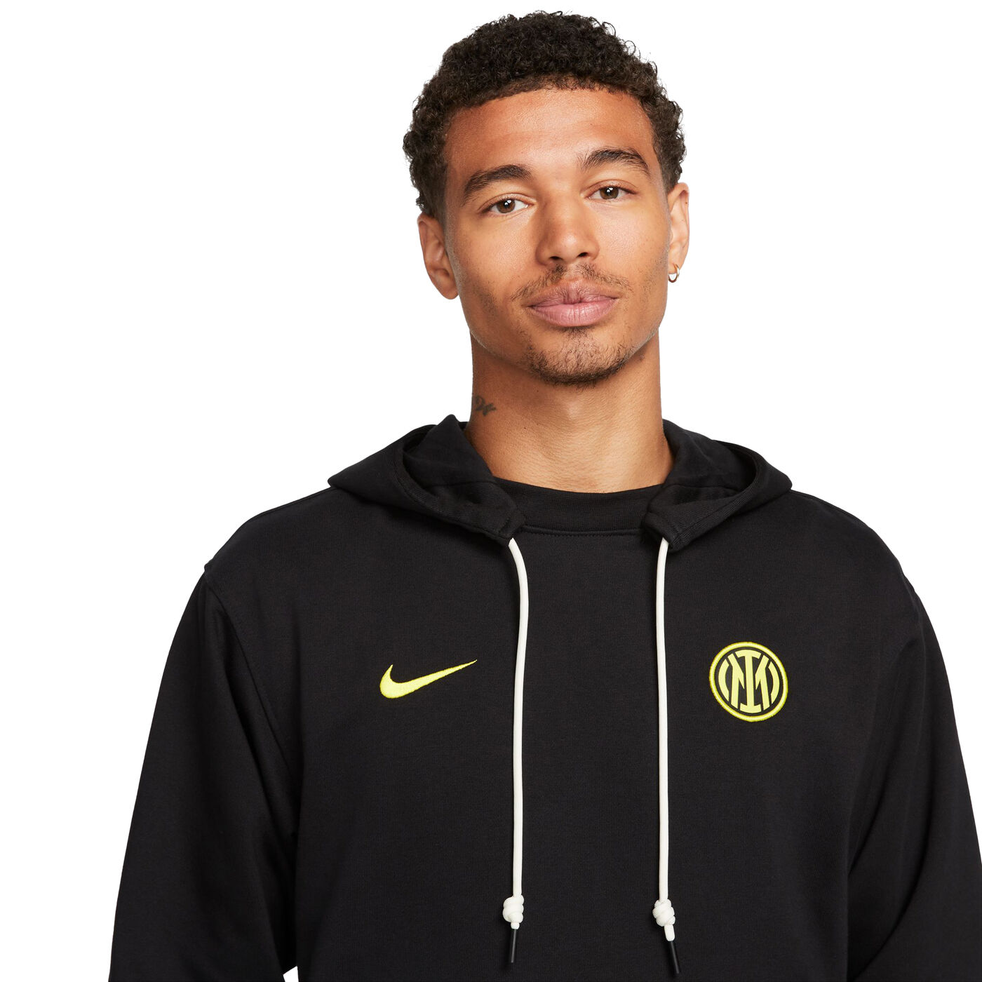 Felpa nike nera cappuccio best sale