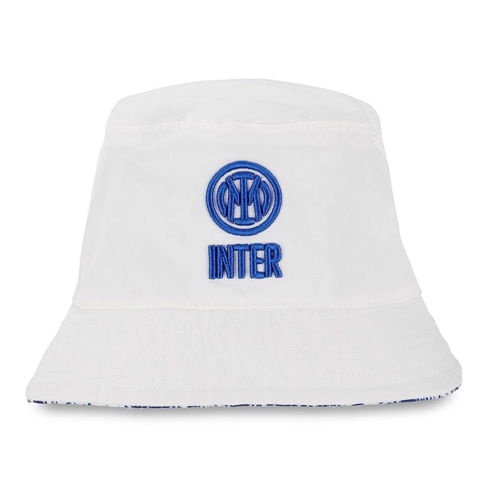 イメージ IM ALL-OVER白色パターンフィッシャーマン帽子