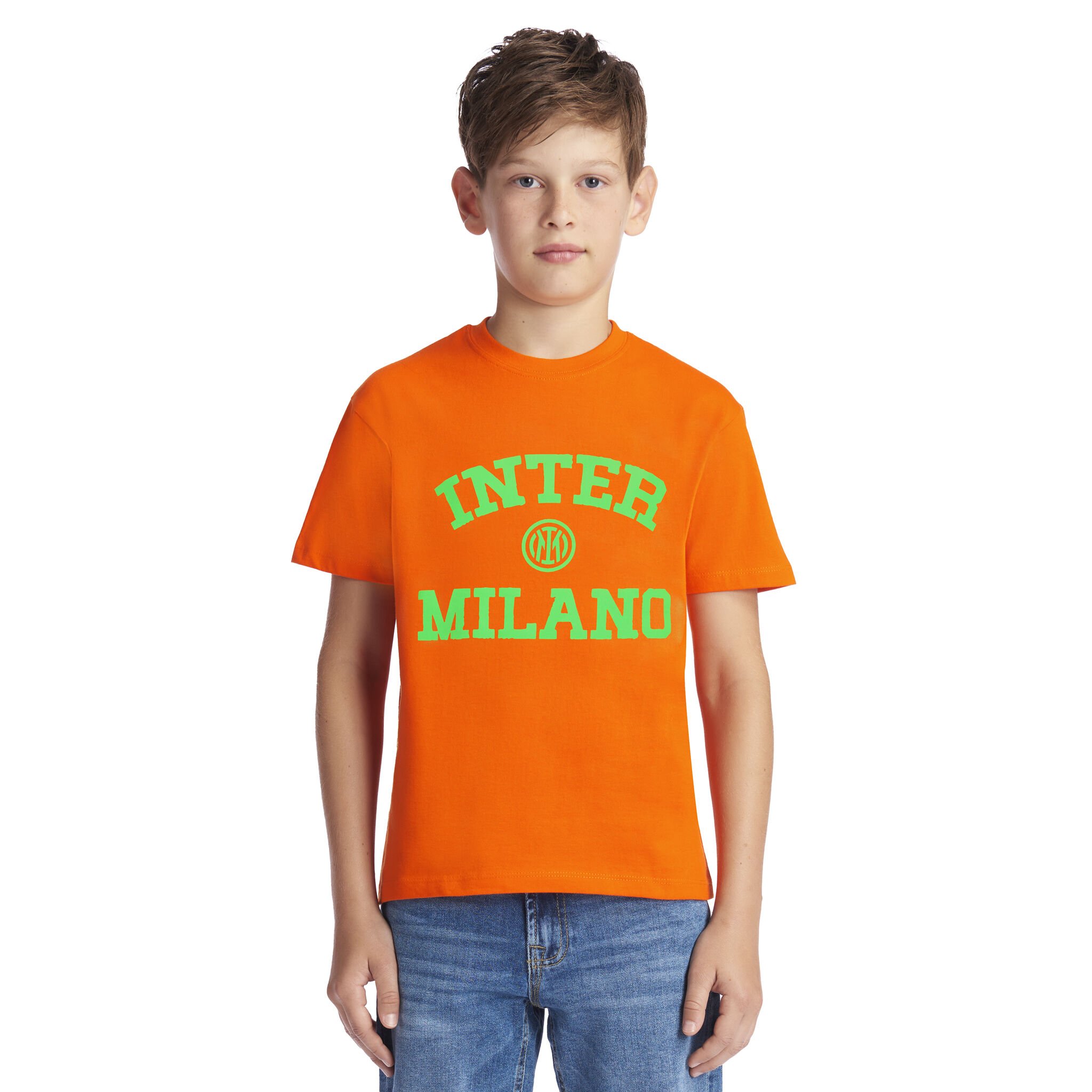 T shirt nike bambino arancione discount