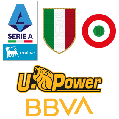 Serie A + U-Power + BBVA + Scudetto + Coccarda