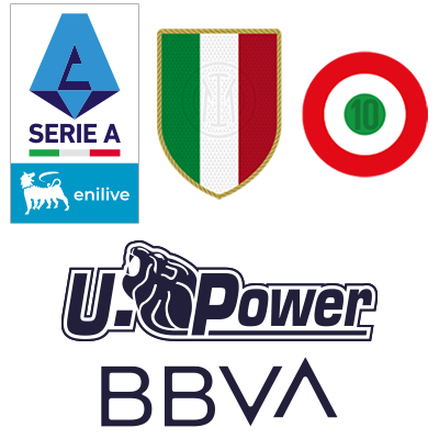 Serie A + U-Power + BBVA + Scudetto + Coppa Italia