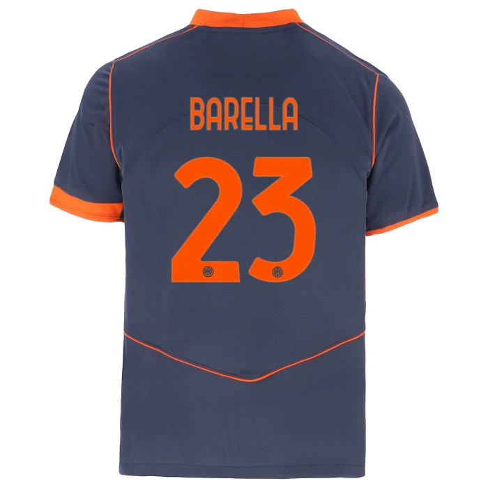 INTER MAGLIA GARA THIRD BAMBINO 2025/26