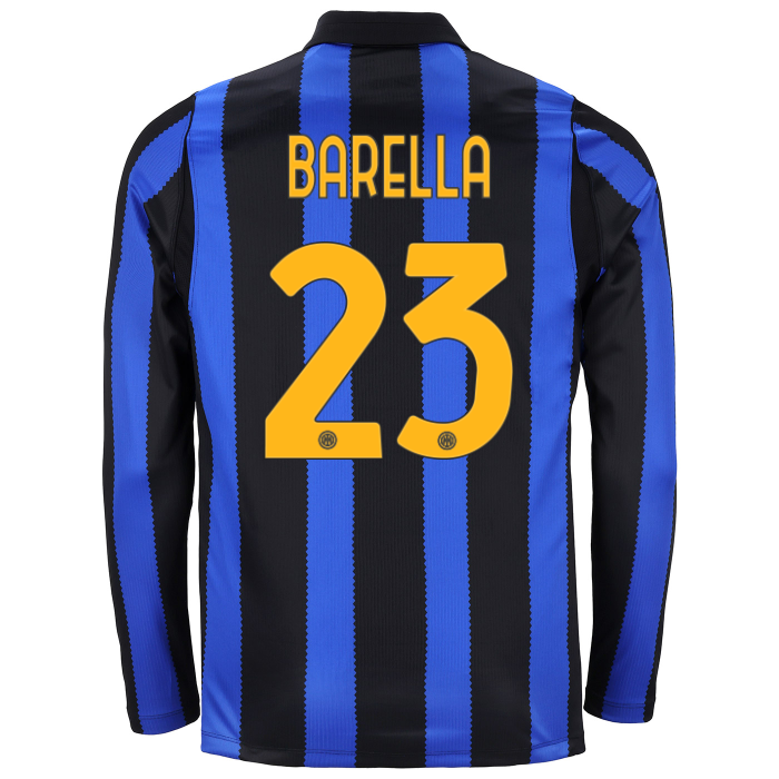 INTER LONG SLEEVE HOME STADIUM JERSEY 26/27