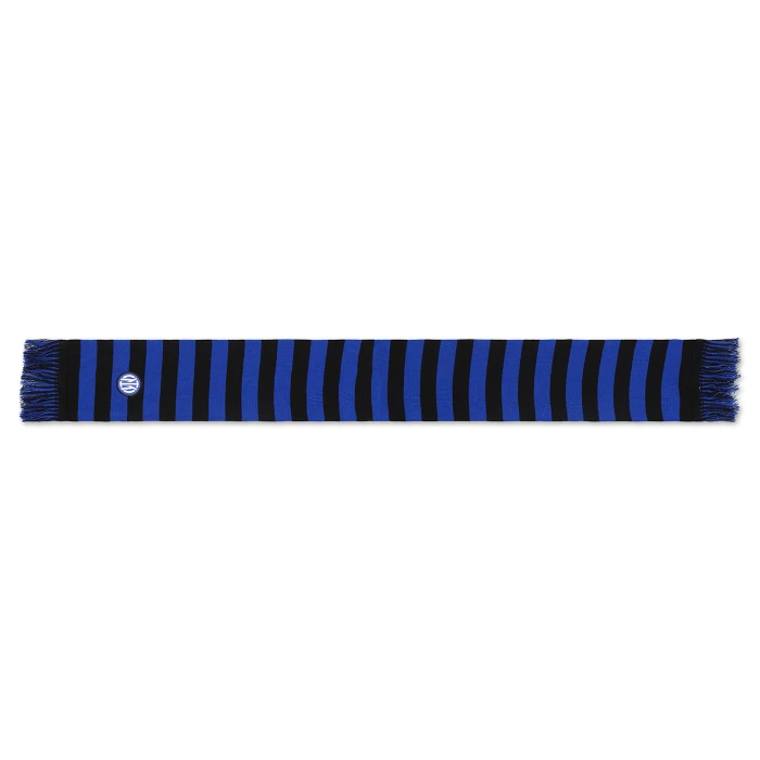 INTER BLACK AND BLUE STRIPES TUBULAR SCARF