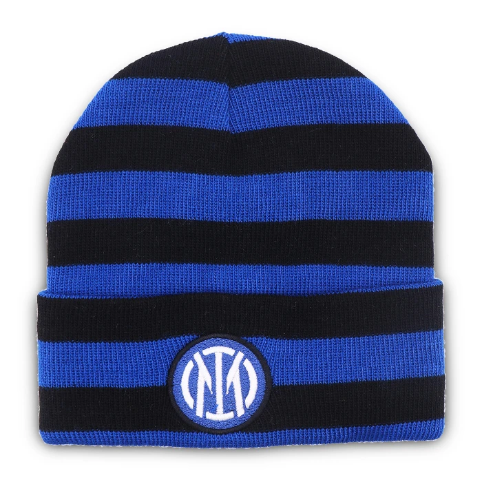INTER BLACK AND BLUE HAT
