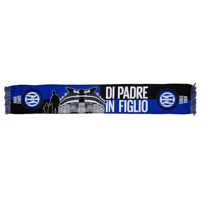 INTER DI PADRE IN FIGLIO JACQUARD SCARF