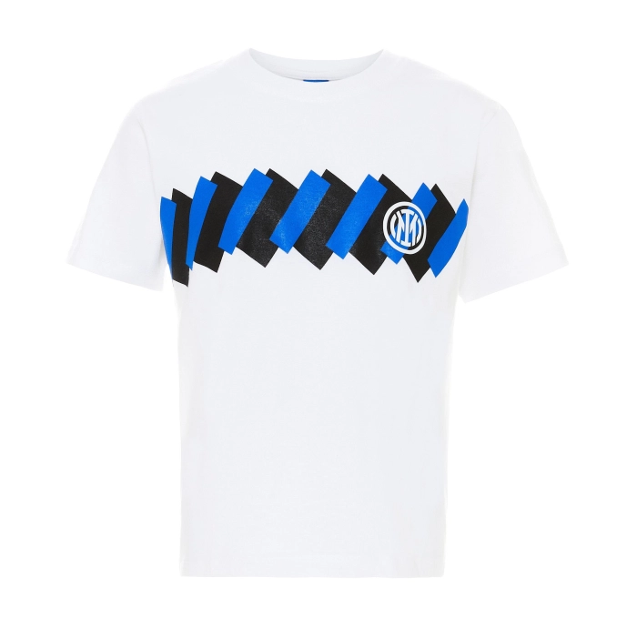 INTER WHITE STRIPE T-SHIRT - KIDS