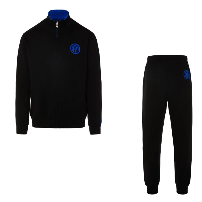 INTER BLACK FLEECE PIJAMAS