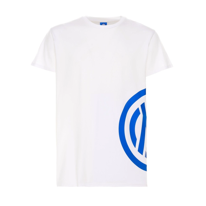 INTER SIDE CREST WHITE T-SHIRT