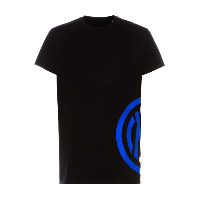INTER T-SHIRT SIDE CREST NERA