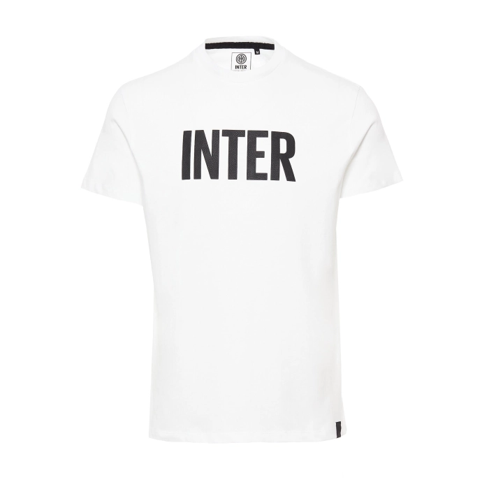 INTER WHITE RUBBER T-SHIRT