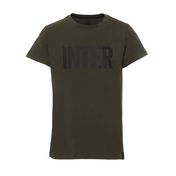 INTER BRONZE RUBBER T-SHIRT - KIDS