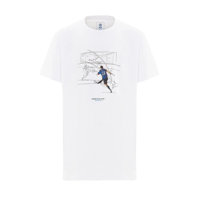 INTER WHITE BARELLA VS CREMONESE T-SHIRT - KIDS