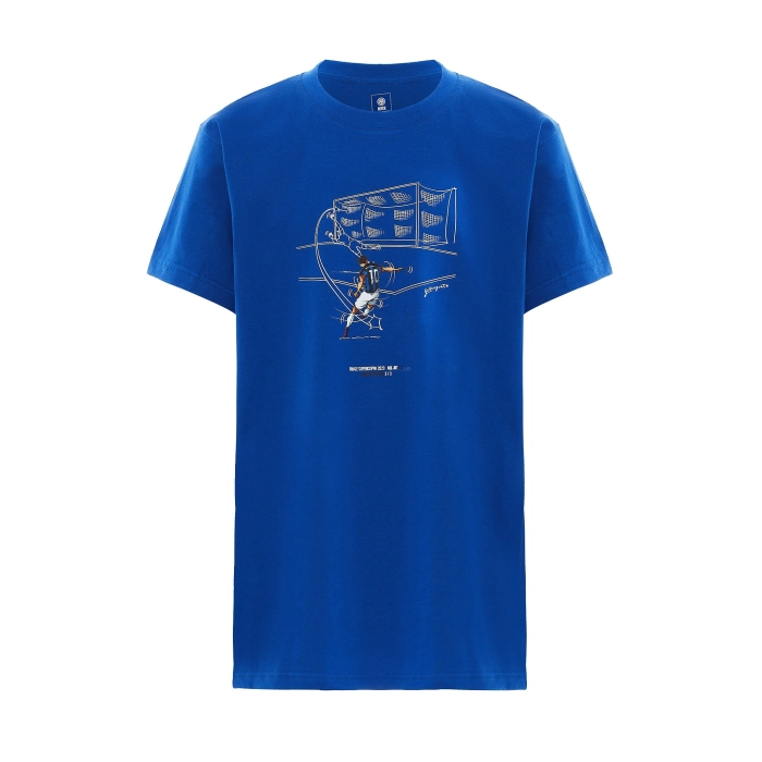 INTER ROYAL BLUE LAUTARO VS MILAN SUPERCUP T-SHIRT - KIDS