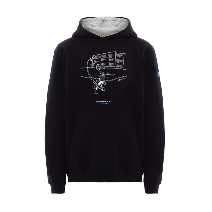 INTER BLUE NAVY LAUTARO VS MILAN SUPERCUP HOODIE - KIDS
