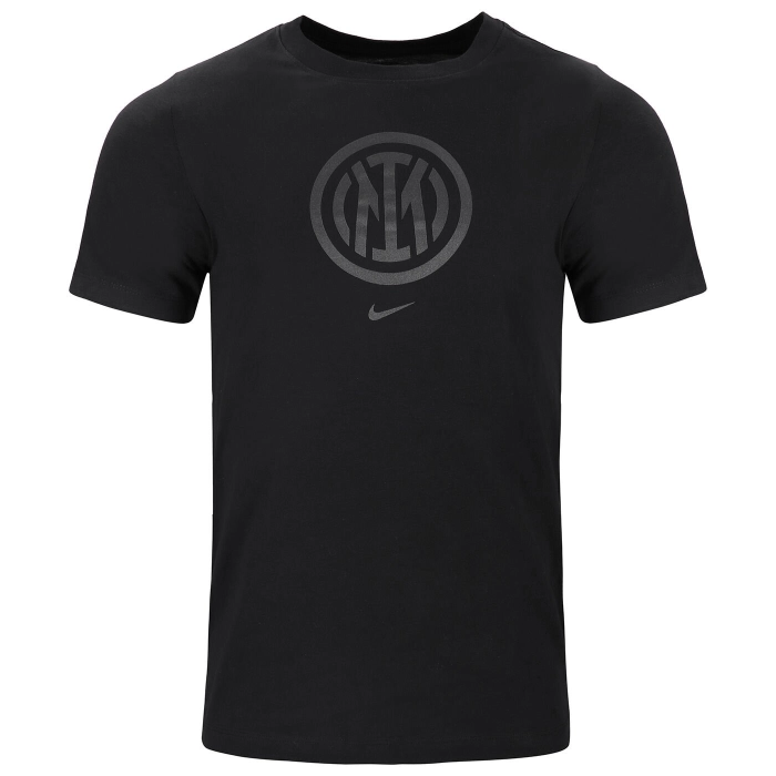 INTER 2023/24 BLACK CREST T-SHIRT - KIDS