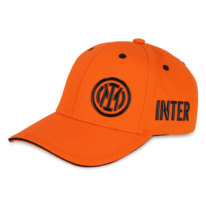 INTER ORANGE LOGO CAP