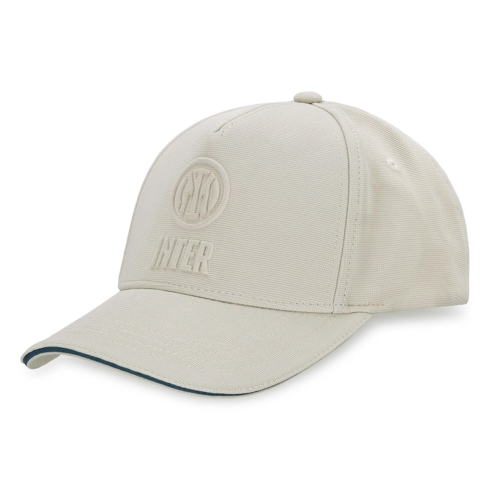 INTER CREST EMBOSSED CAP