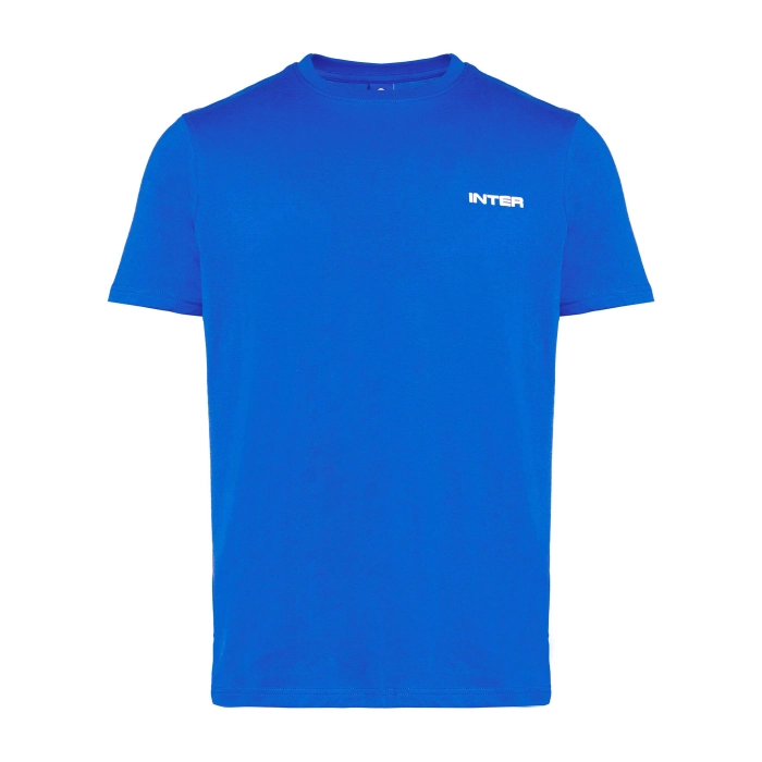 INTER BLUE ROYAL GALAXY CREST TEE