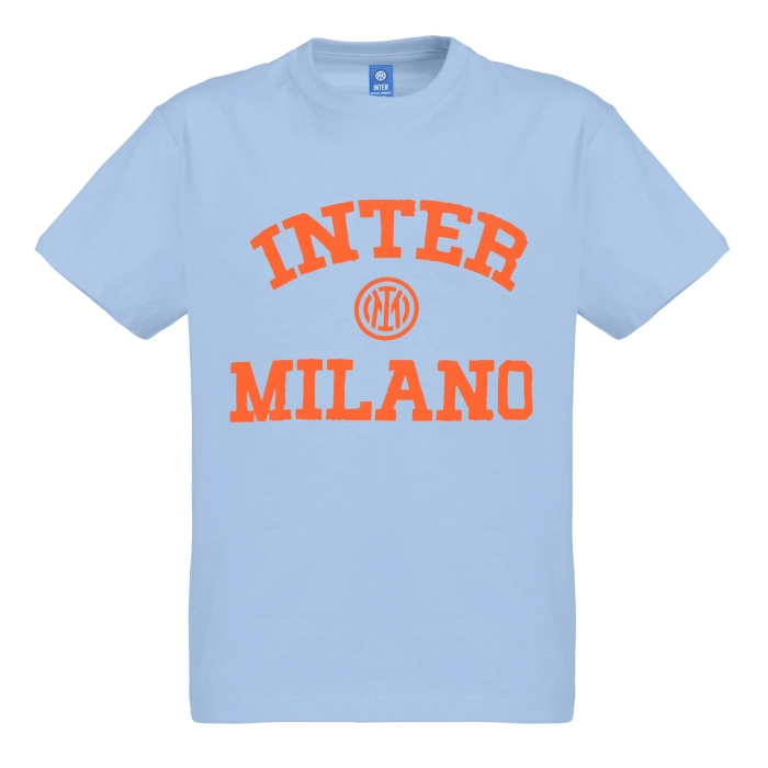 INTER BLUE T-SHIRT COLLEGE FLUO EDITION - KIDS