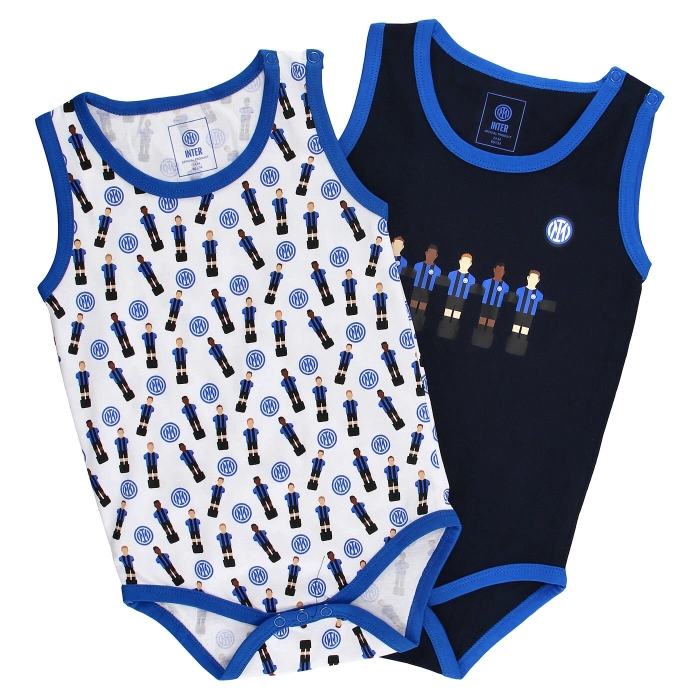 INTER SET BODY SMANICATO CALCIO BALILLA - NEONATO